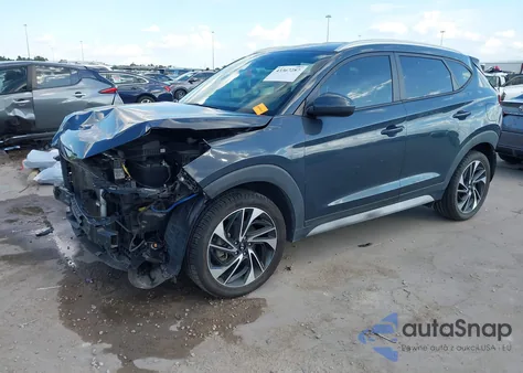 2020 Hyundai Tucson Sport из США, поврежденный, VIN KM8J33AL5LU270680
